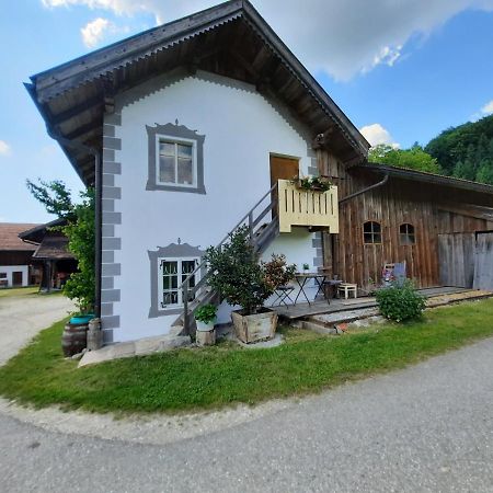 Bauernhof Kaspergut Kirchberg bei Mattighofen Exterior foto