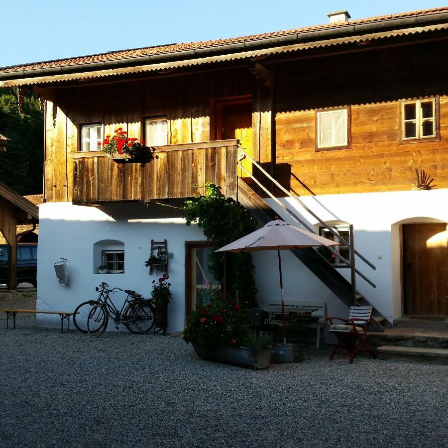 Bauernhof Kaspergut Kirchberg bei Mattighofen Exterior foto